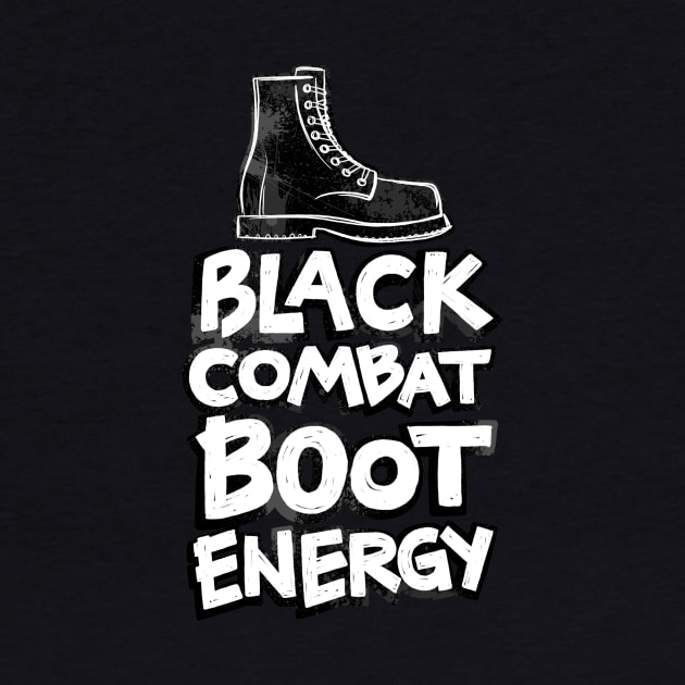 Black Combat Boots by polliadesign